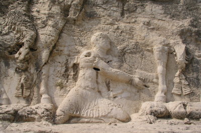 The relief of Shapur I: Bishapur