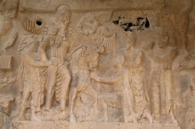 The relief of Shapur I: Bishapur