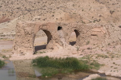 The Sassanide Bridge in a suburb of Shiraz