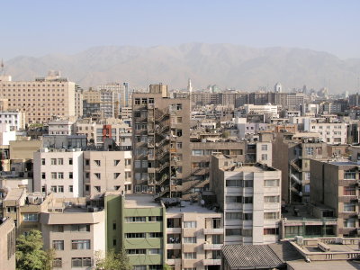 テヘランの街