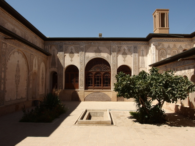 タバータバーイー家の歴史的邸宅（カーシャーン）| Khane-ye Tarikhi-ye Tabataba'i(Tabataba'i Historical House), Kashan