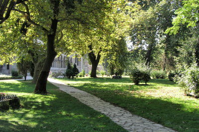 スュレイマニエ・ジャーミィの庭