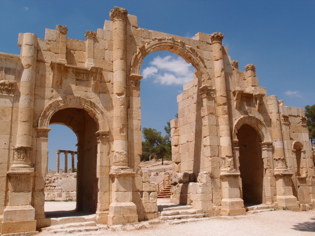 ジェラシュ遺跡：南門 | South Gate, Jerash
