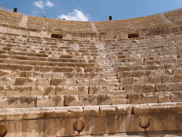 ジェラシュ遺跡：南劇場 | South Theater, Jerash