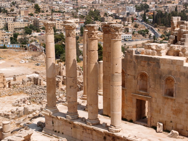 ジェラシュ遺跡：ゼウス神殿 | Temple of Zeus, Jerash