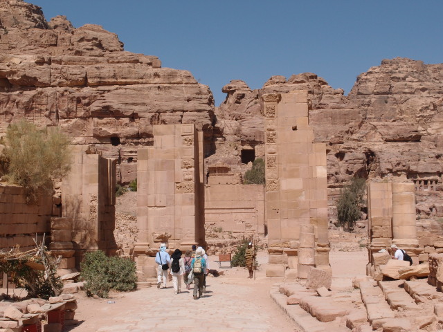 ペトラ：凱旋門 | Triumphal Arch, Petra