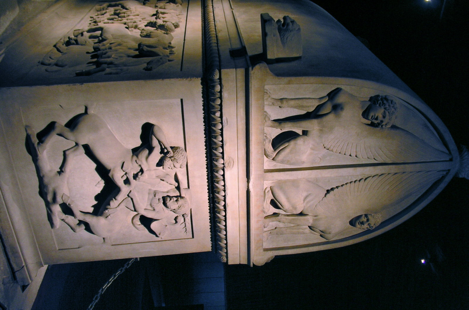 the Lycian sarcophagus
