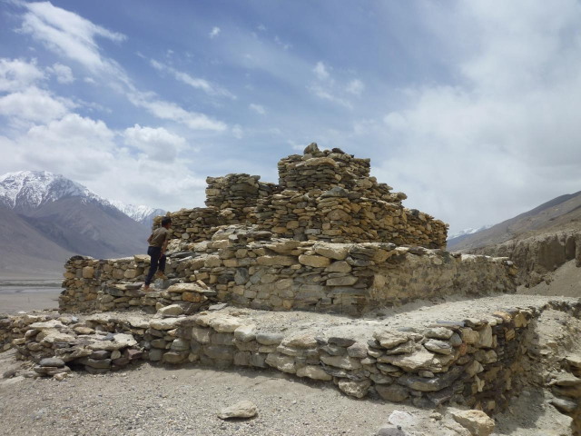 ヴァン仏教遺跡：タジキスタン