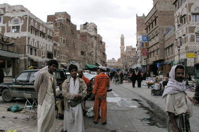 イエメンの首都サナアの旧市街｜Sana'a