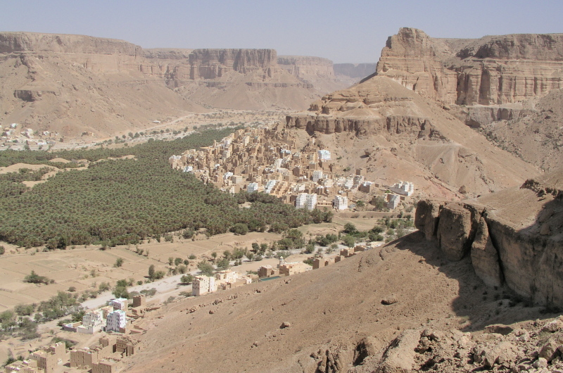 ブッダ村（イエメン、ワディ・ドアン）｜Budah Village in Wadi Dawan,Yemen