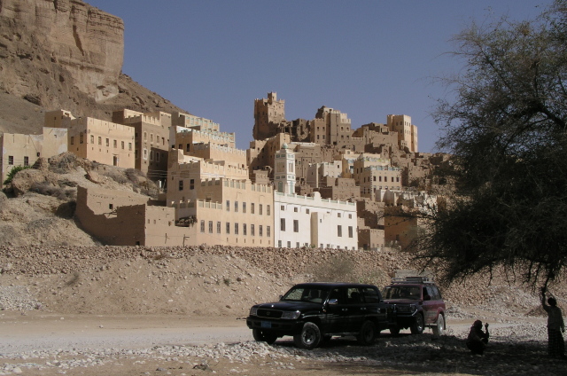 ワディ・ドアンの村（イエメン、ハドラマウト地方）｜Wadi Dawan,Yemen