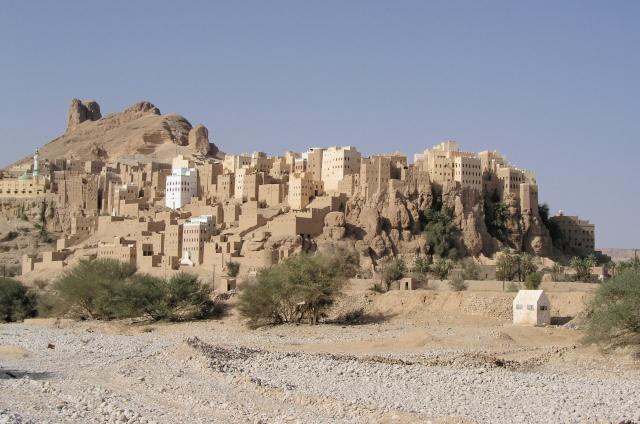 アルハジャレイン村（イエメン、ワディ・ドアン）｜al-Hajrain Village in Wadi Dawan,Yemen